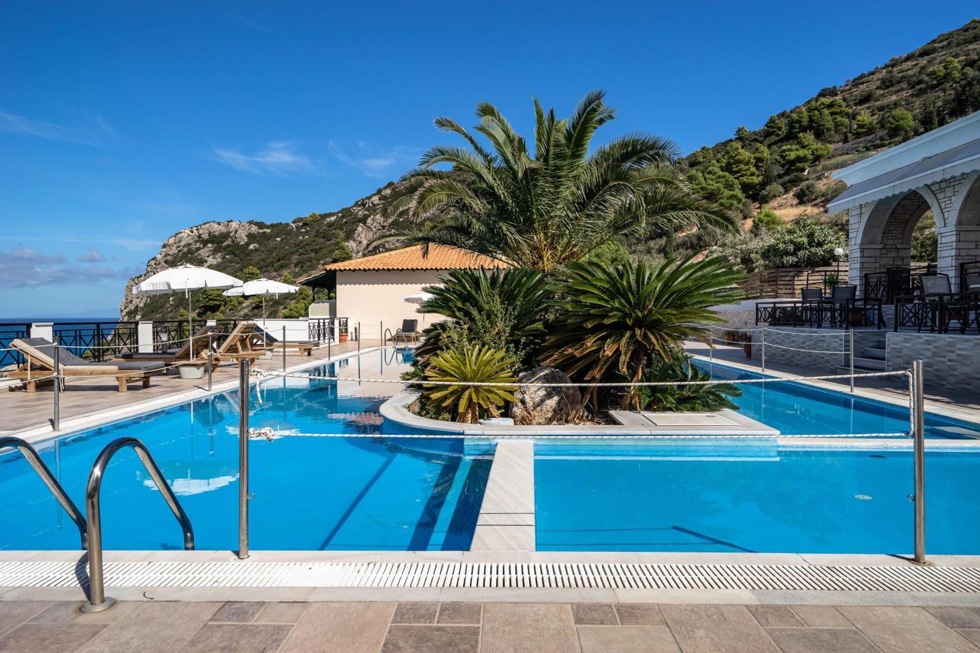 Sunset Premium Studio 8 Ayios Nikitas Bagian luar foto